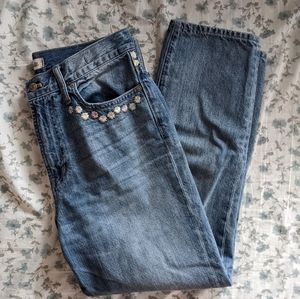Madewell Perfect Vintage Jean 29 Flower Embroidery
